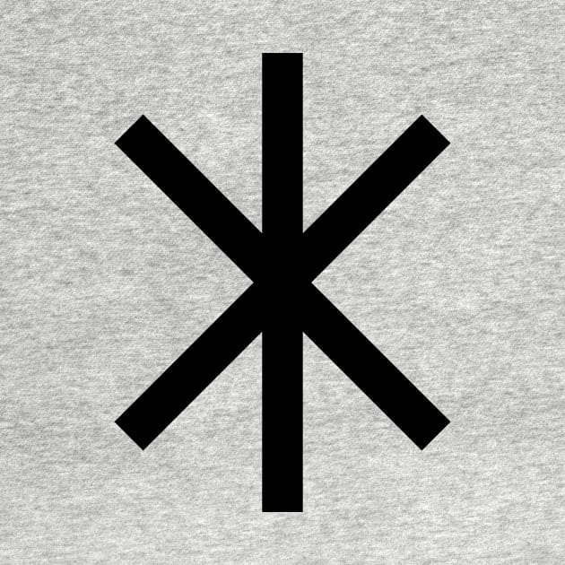 Norse Strenght Symbol by Indie Pop